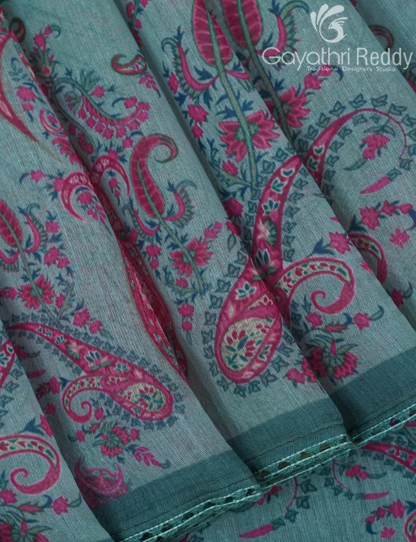 CHANDERI SILK SAREE-CPS1109