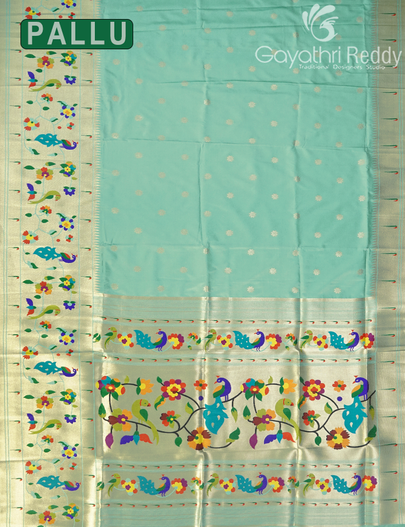 SEMI PAITHANI SAREE-SPS19
