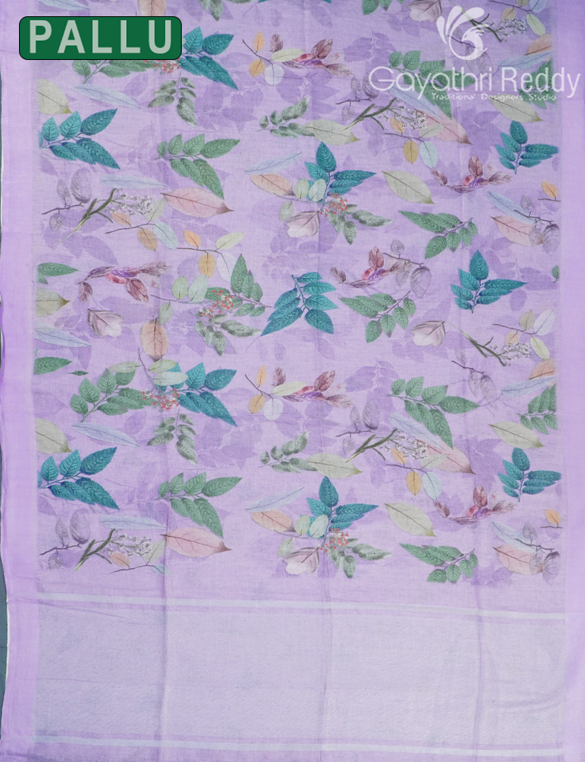 PURE LINEN SAREE-L1430