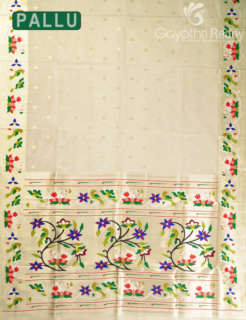 SEMI PAITHANI SAREE-SPS92