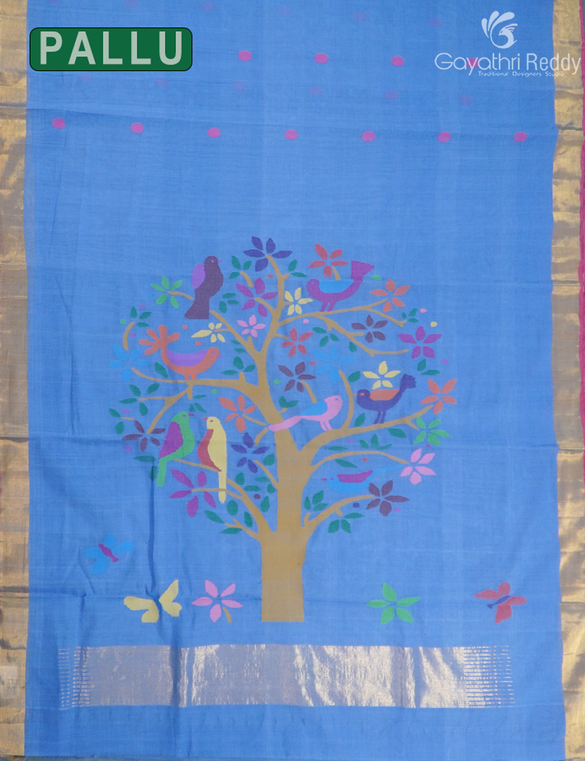 PURE PONDURU COTTON SAREE -PPCS4