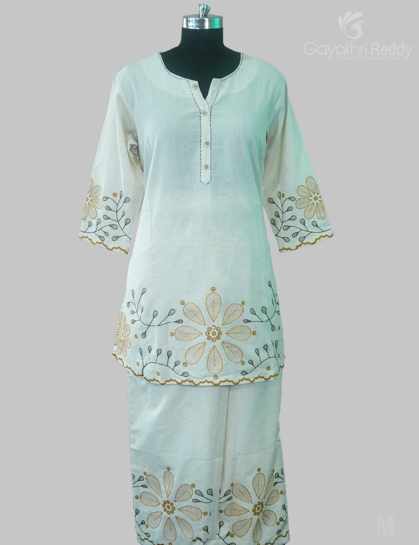 READYMADE DRESS SET(2PC)-KDS1006