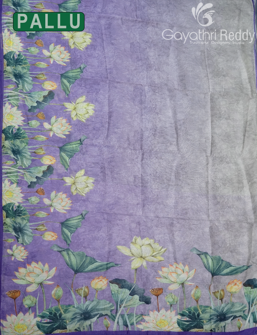 CHANDERI SILK SAREE-CPS1077