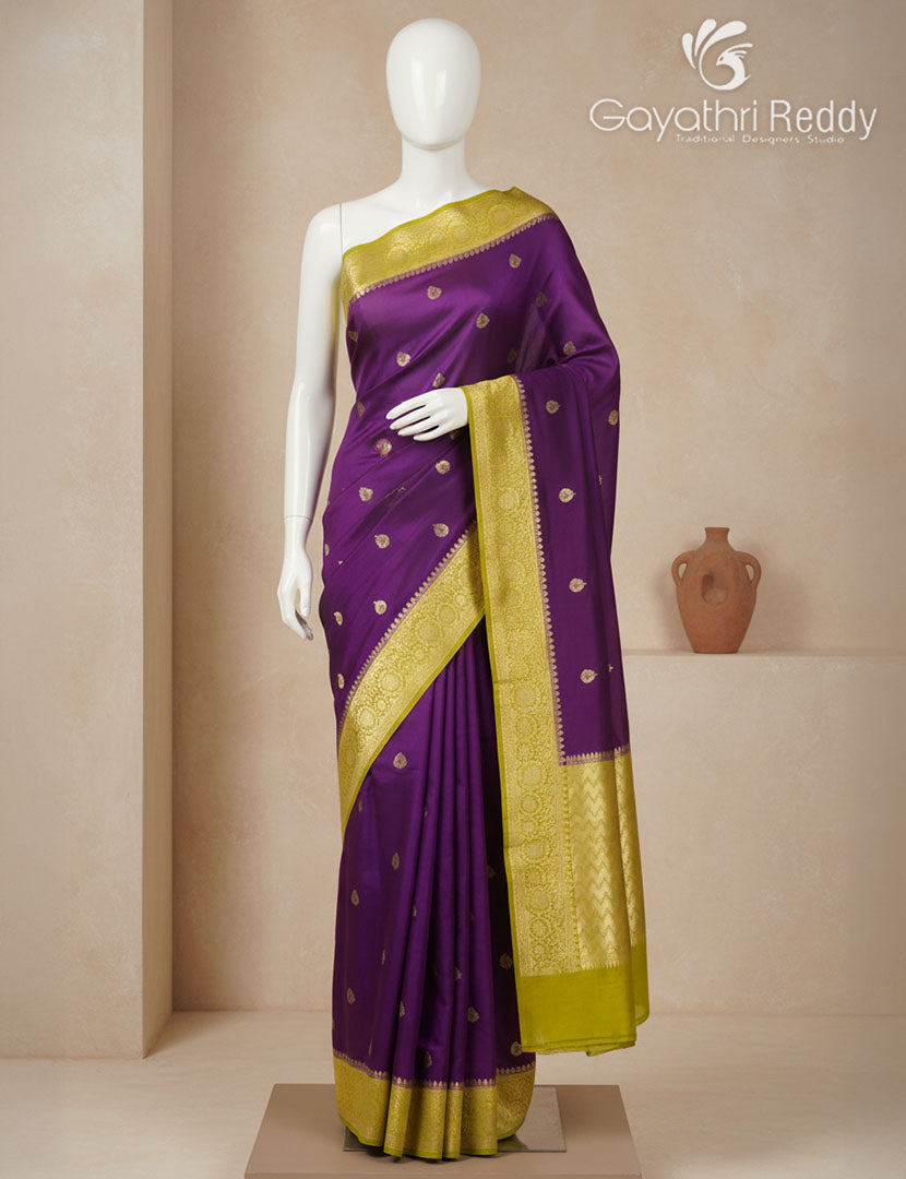 BANARAS MANGO SILK SAREE -PRM894