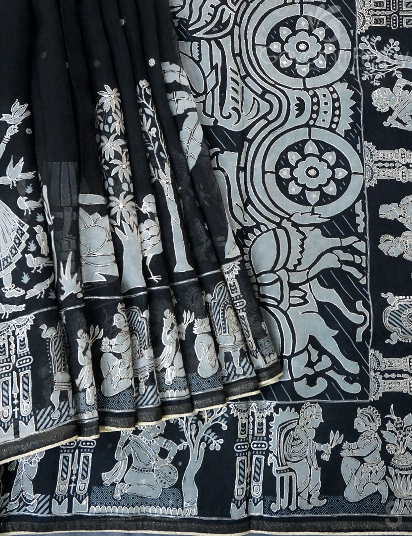 PURE ORGANZA SILK -POF154