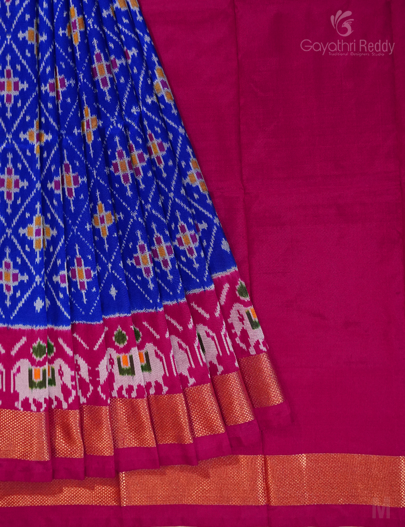 PURE IKKAT PATTU LEHANGA(MEDIUM SIZE)-IPL69