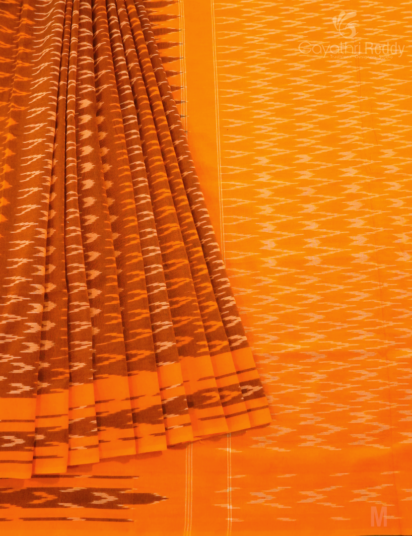 PURE IKKAT COTTON (WITHOUT BLOUSE)-IKC990