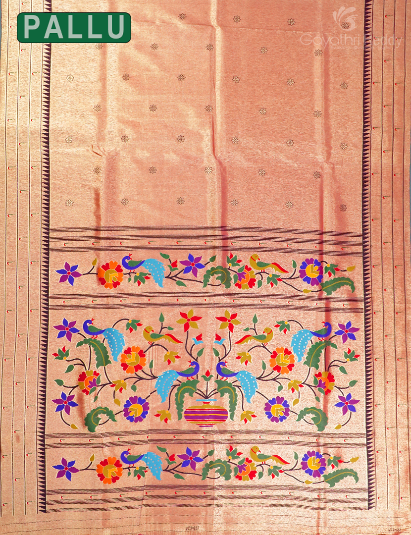 SEMI PAITHANI SAREE-SPS69
