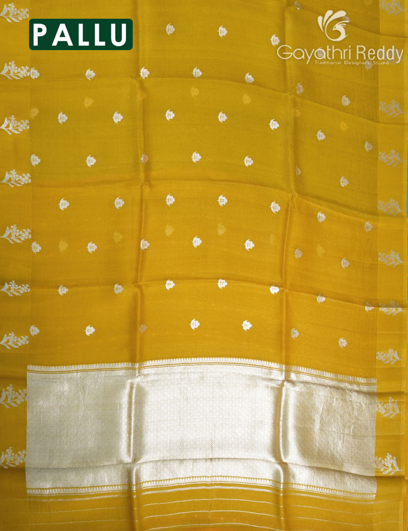 PURE BANARAS KORA SILK-BKS136