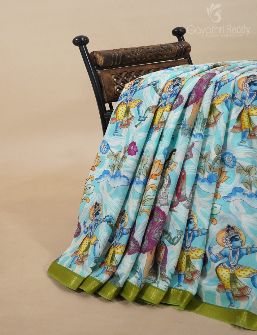 COTTON PRINT SAREE-C667