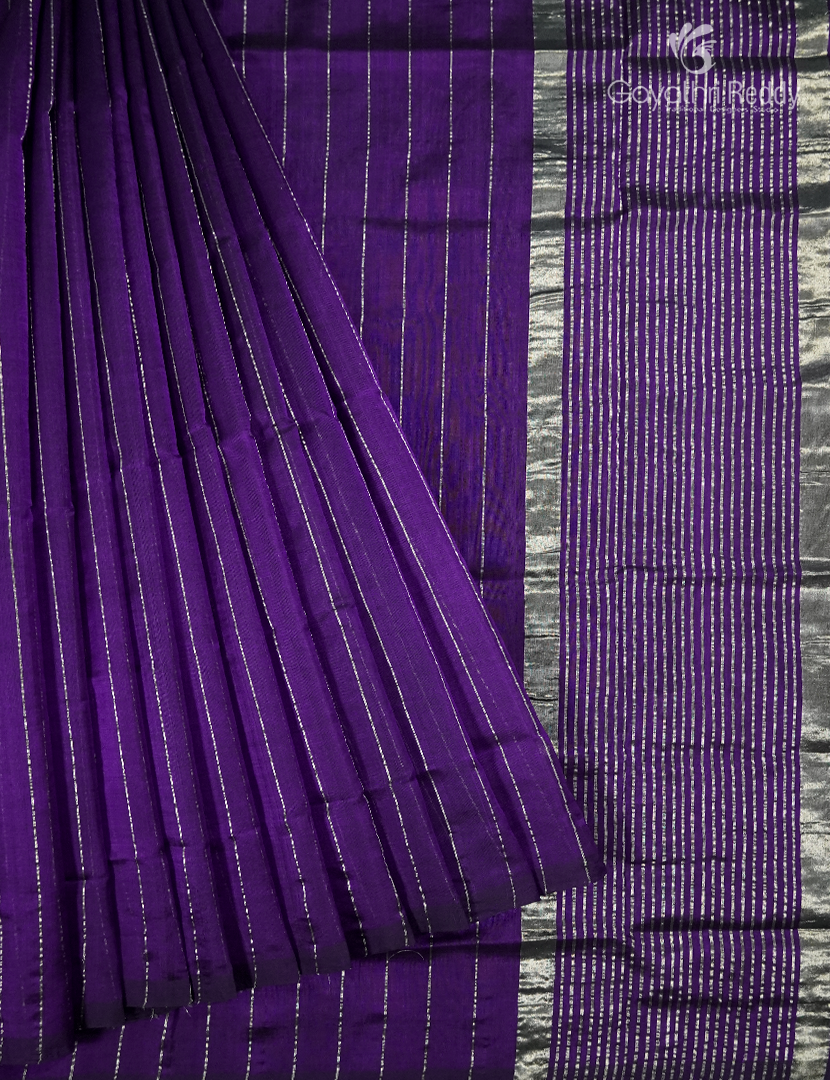 Pure Arani Sico Saree in Deep Purple