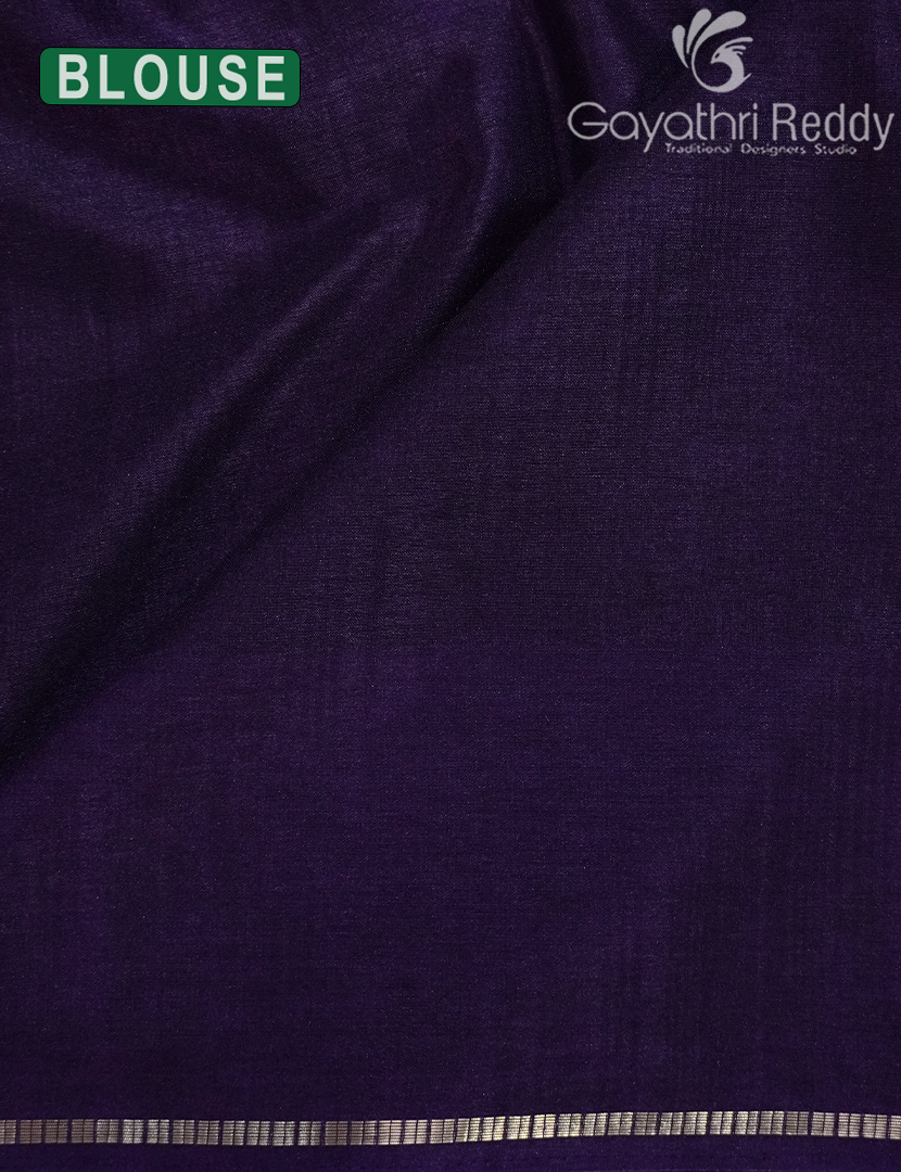 KHADI SILK WORK SAREE-KSW37