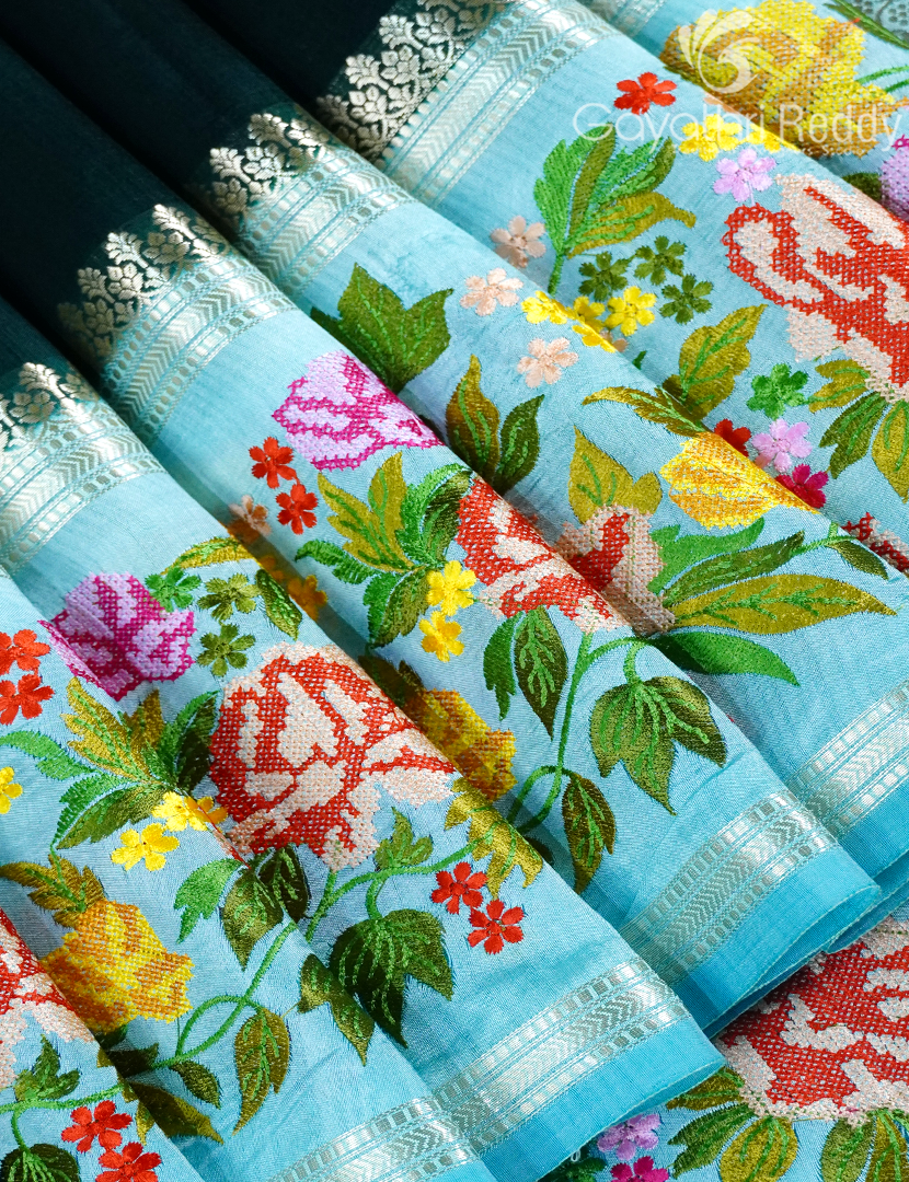 CHINIYA SILK SAREE-CS568