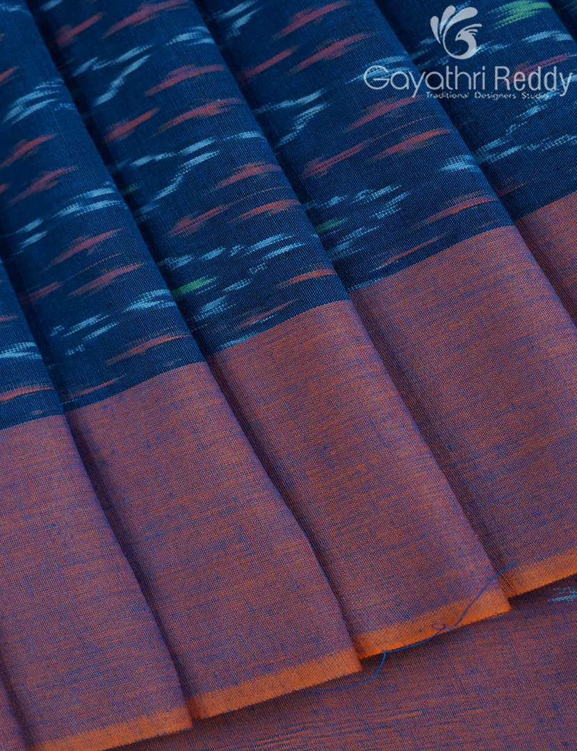 PURE IKKAT COTTON SAREE-IKC1080