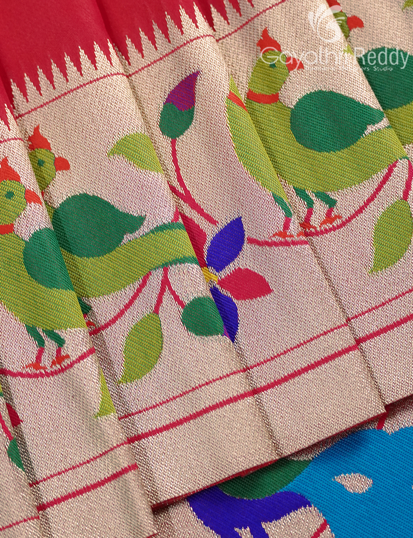 SEMI PAITHANI SAREE-SPS51