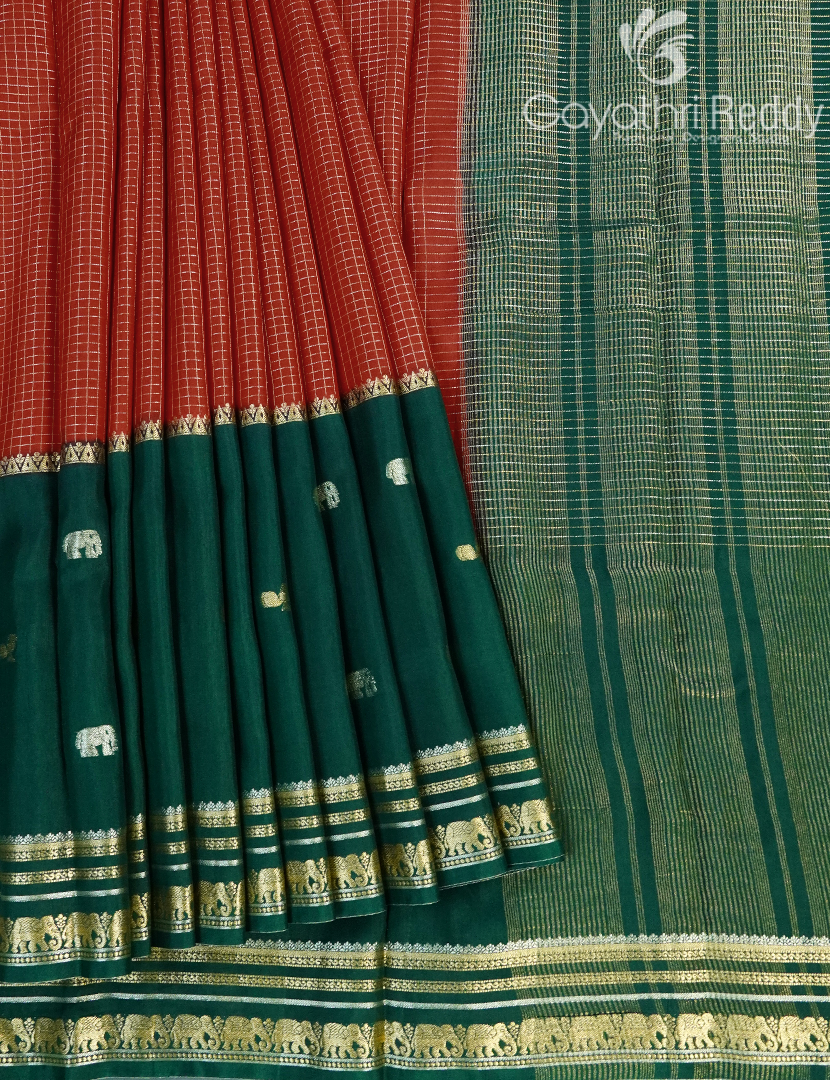 SEMI MYSORE SILK-SMSS85