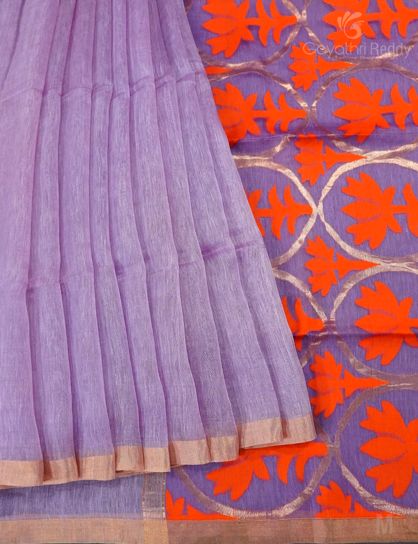 PURE LINEN SAREE-PLS117