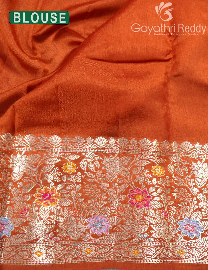 MANGO SILK SAREE -PRM996