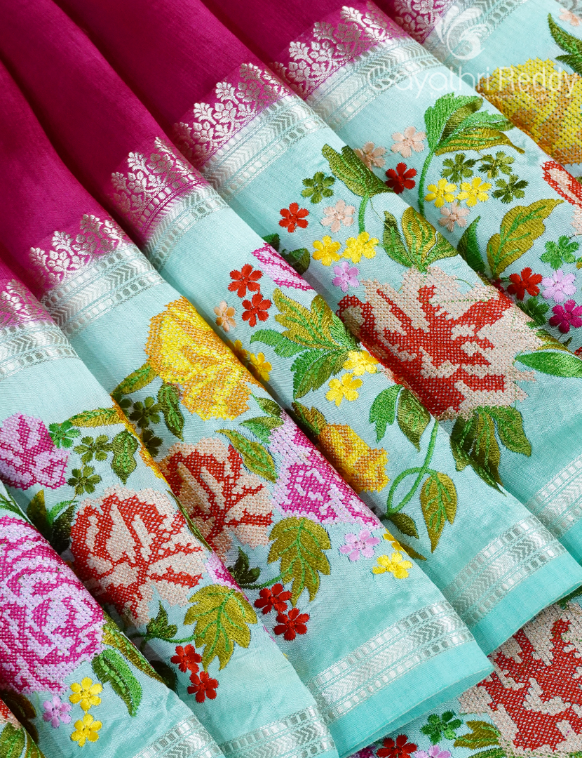 CHINIYA SILK SAREE-CS569