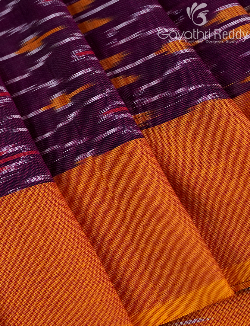 PURE IKKAT COTTON SAREE-IKC1081