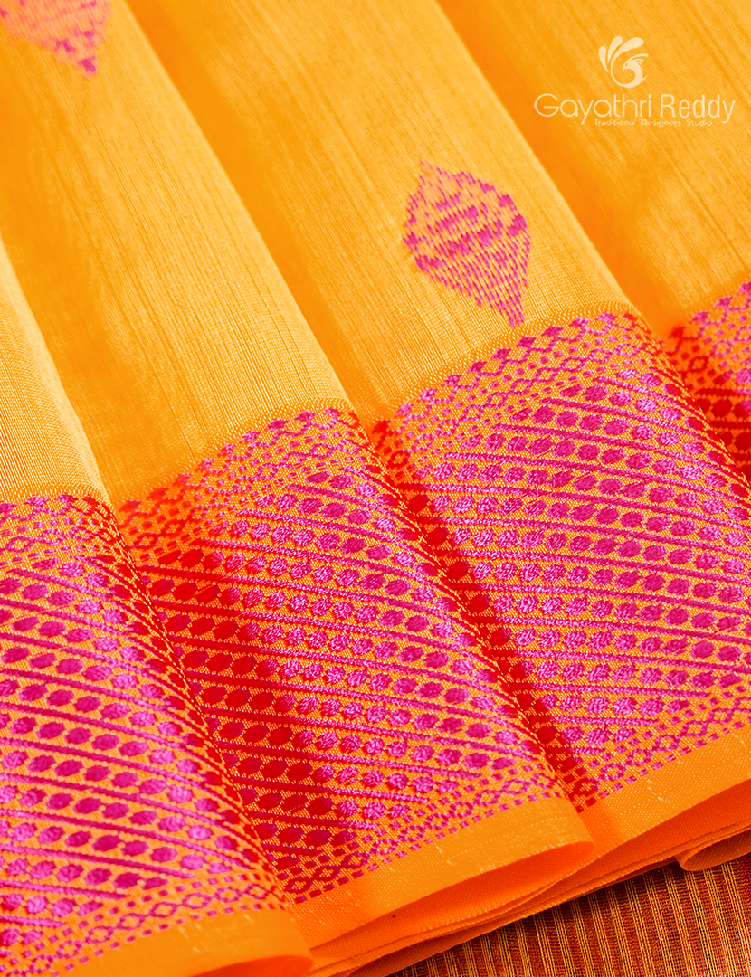 PURE CHANDERI BUTTA SAREES -CPS1214