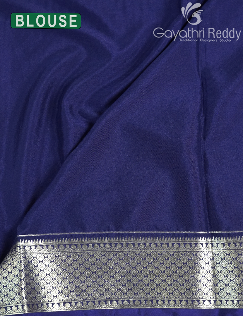 MYSORE CREPE BROCADE SAREE-MCB46
