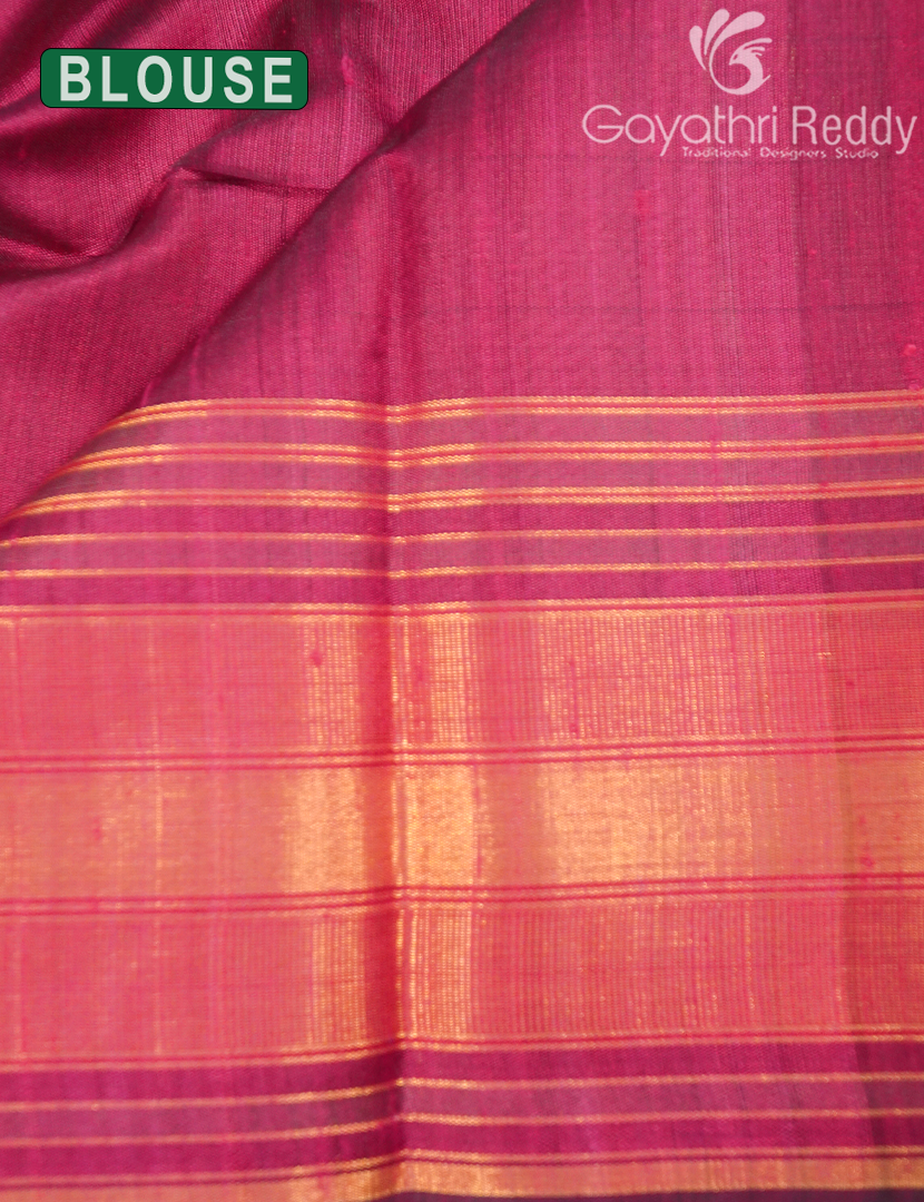 PURE KHADI PATTU SAREE-KHP1356