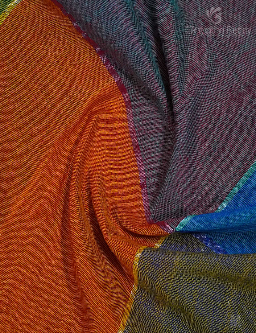 KHADI COTTON (WITHOUT BLOUSE)-KHC440