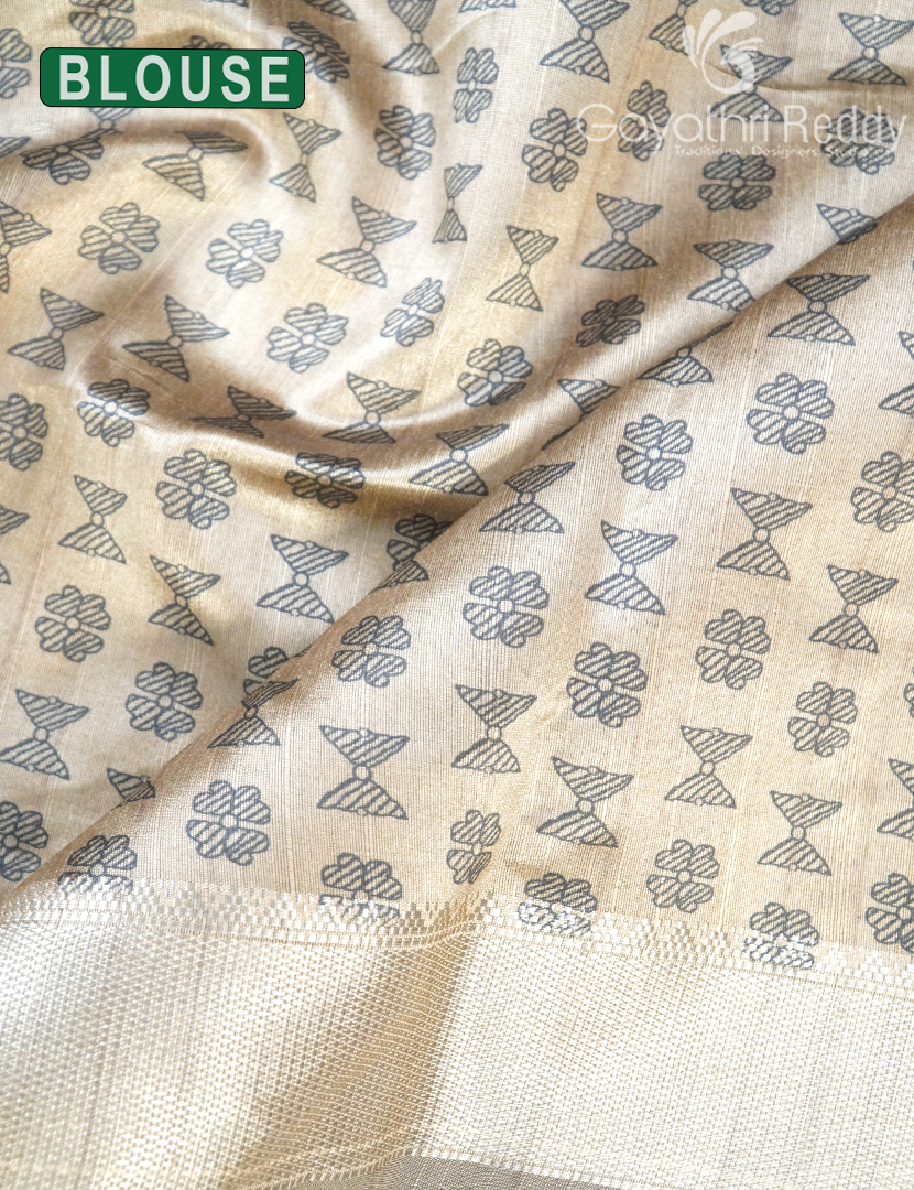 SEMI TUSSAR SAREE-ST1160