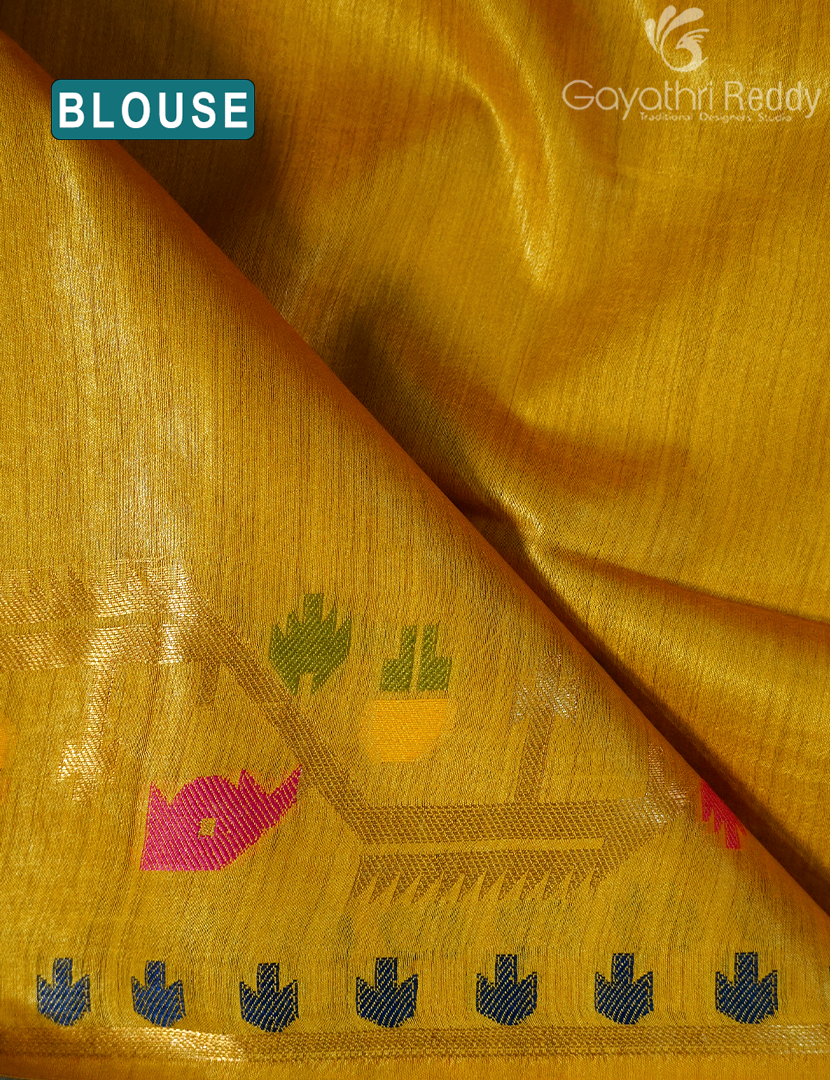 PURE DESI TUSSAR SAREE-TS1547