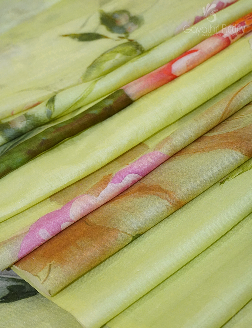 PURE DESI TUSSAR ORGANIC PRINTED-TS1131