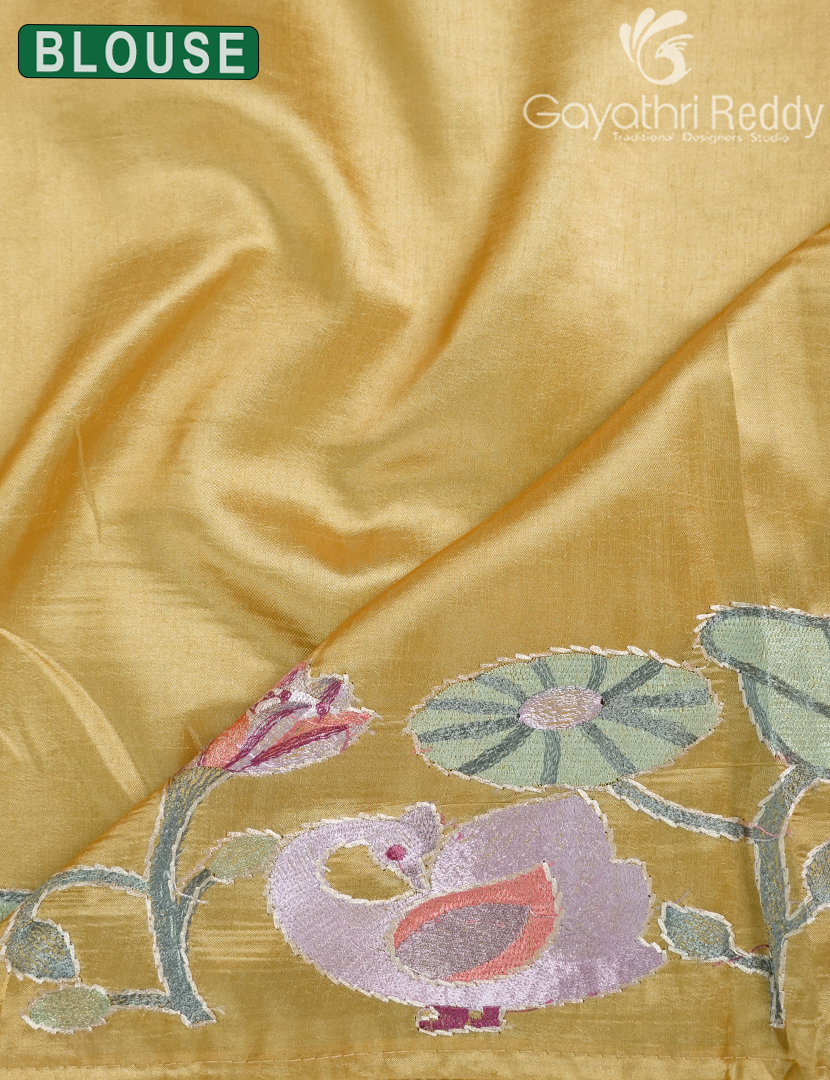SEMI DUPION SILK WORK-SDSW4