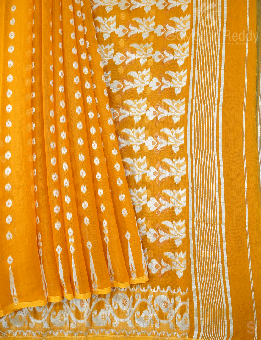 JAMDANI COTTON(WITHOUT BLOUSE)-JMC549