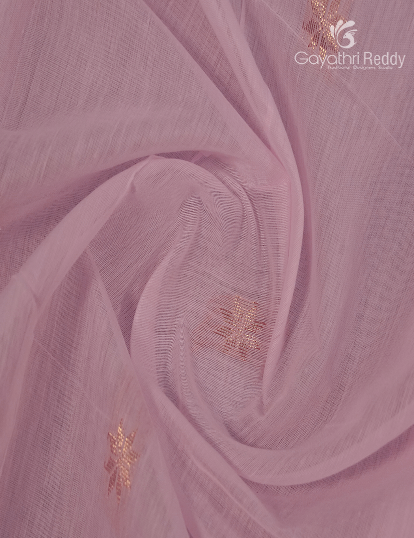 Sico Saree in Baby Pink and Deep Brown