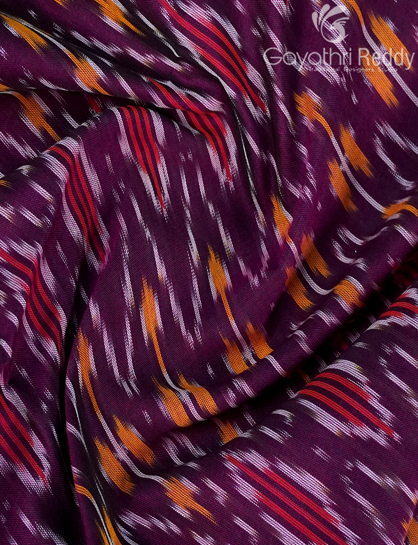 PURE IKKAT COTTON SAREE-IKC1081