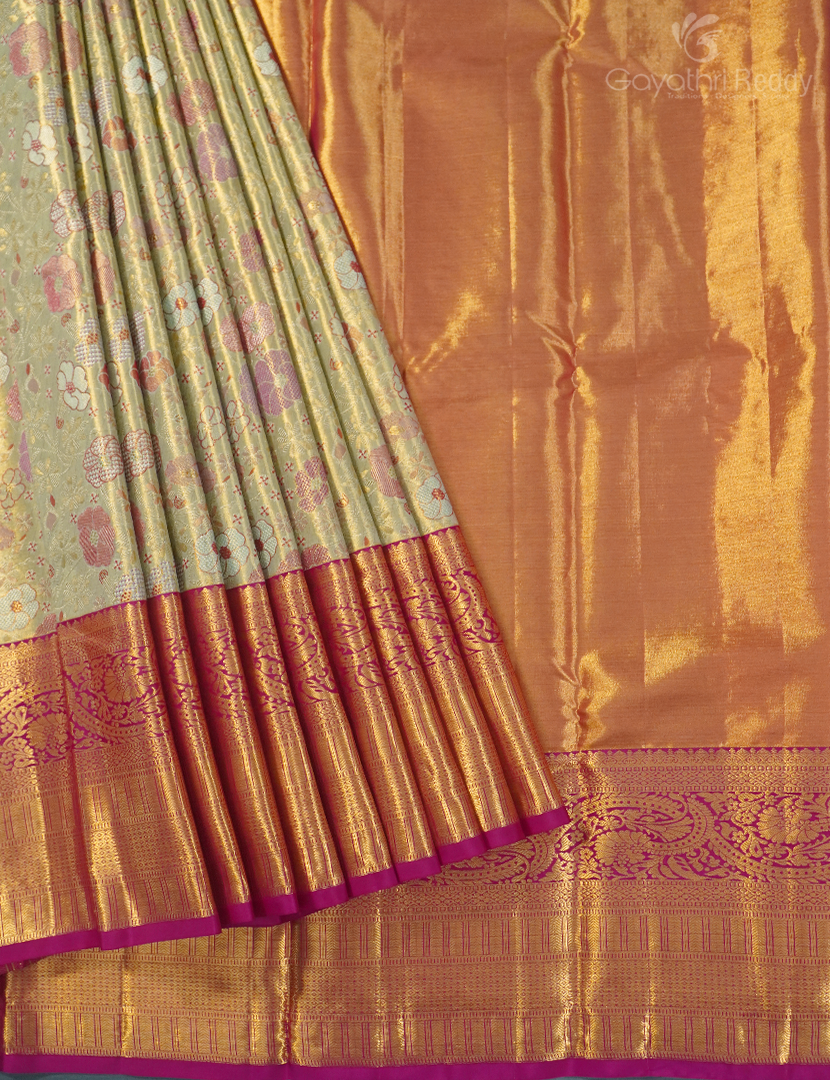PURE KANCHI PATTU PAVADA(MEDIUM SIZE)-KPL839