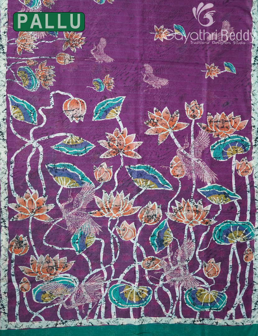 CHANDERI SILK SAREE-CPS1112
