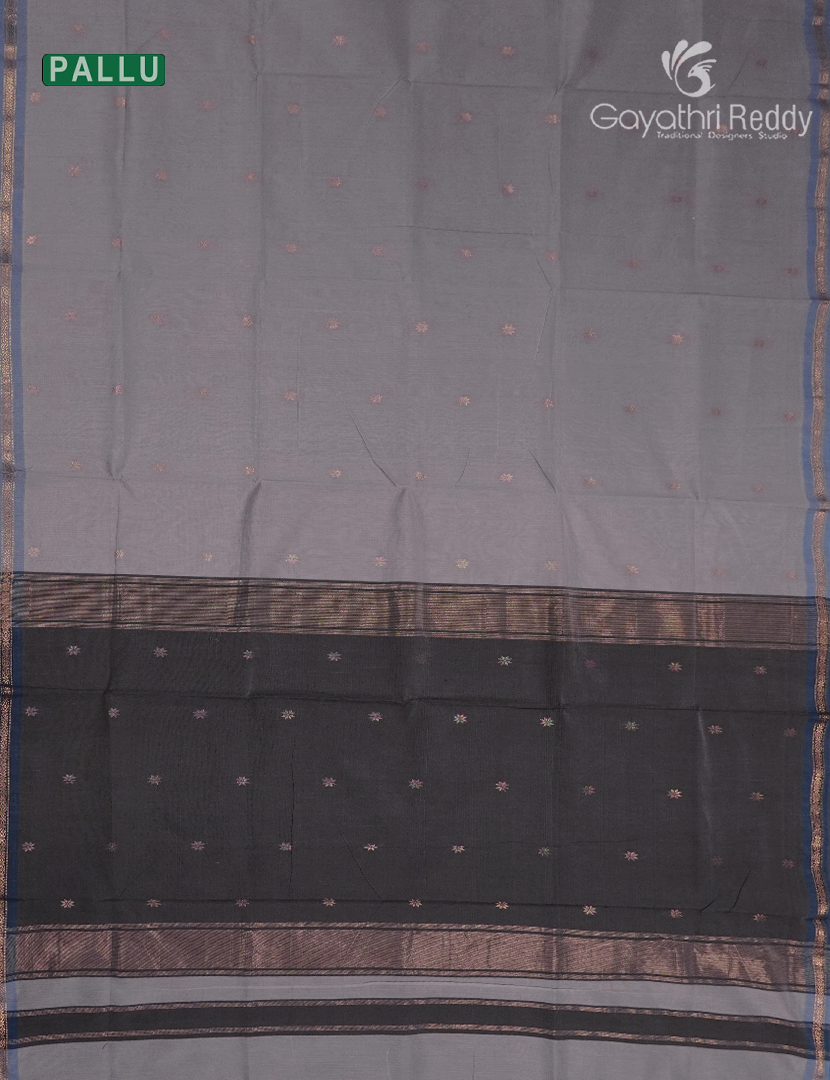 Sico Saree in Grey and Black