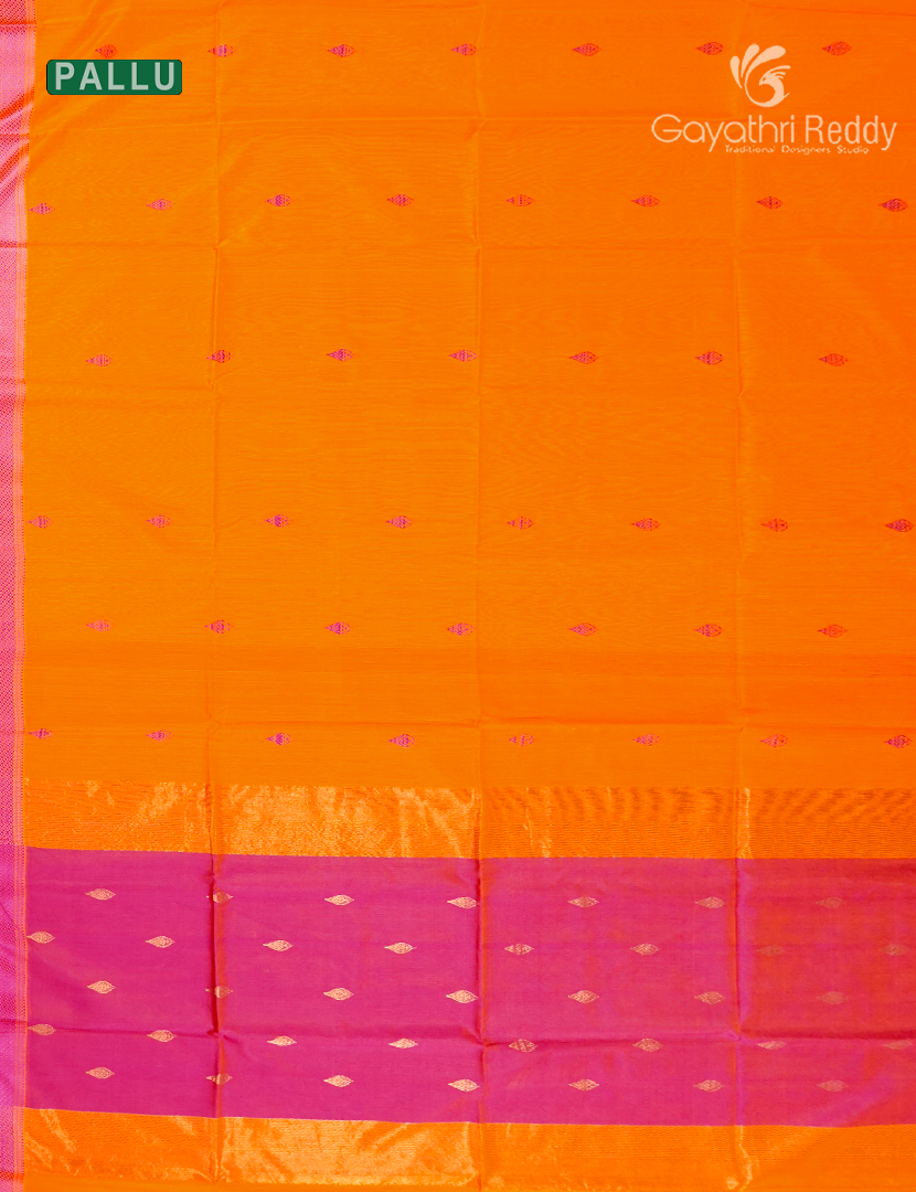 PURE CHANDERI BUTTA SAREES -CPS1215