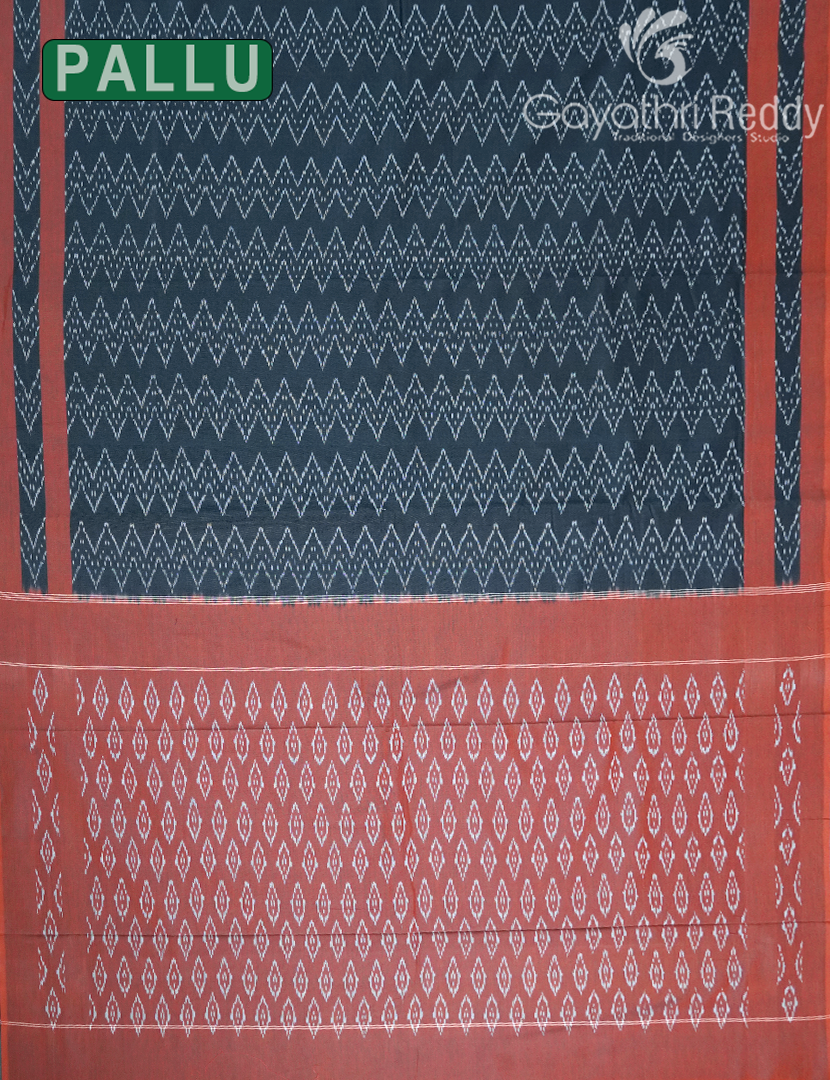 PURE IKKAT COTTON SAREE-IKC1082