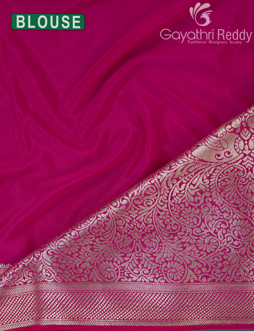 SEMI MYSORE CREPE SAREE-SMC346