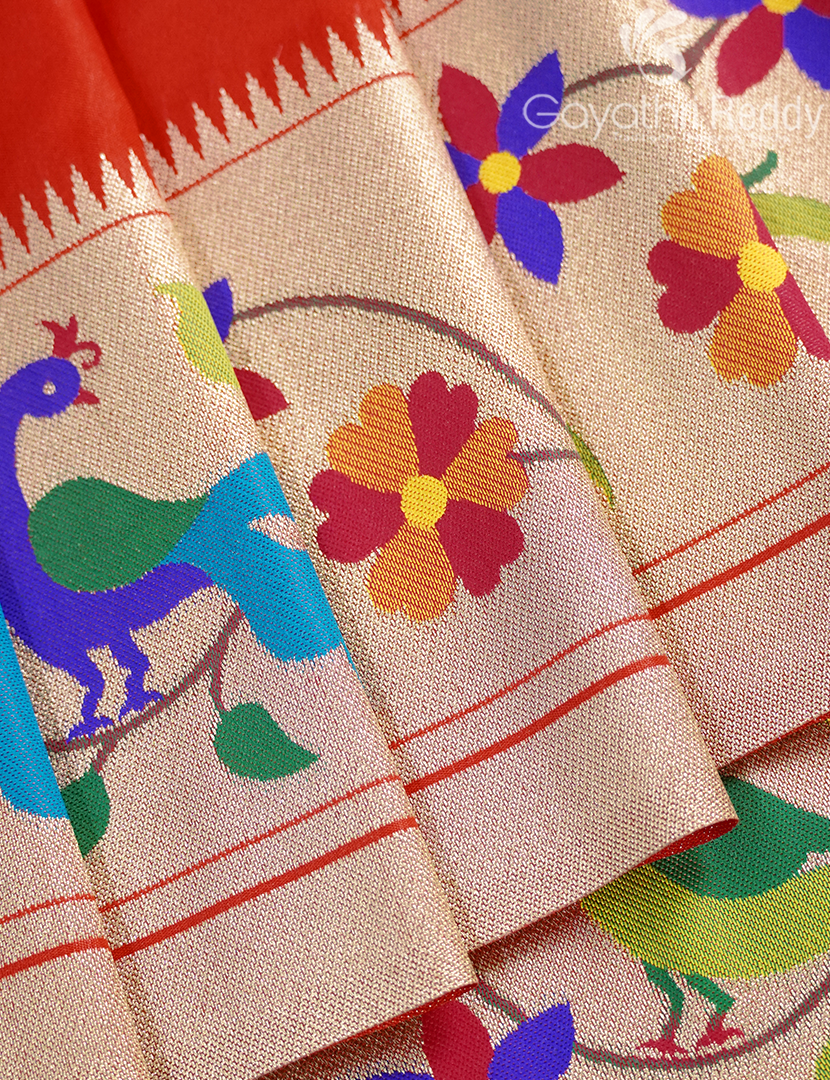 SEMI PAITHANI SAREE-SPS53