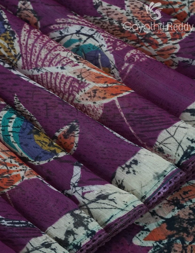 CHANDERI SILK SAREE-CPS1112