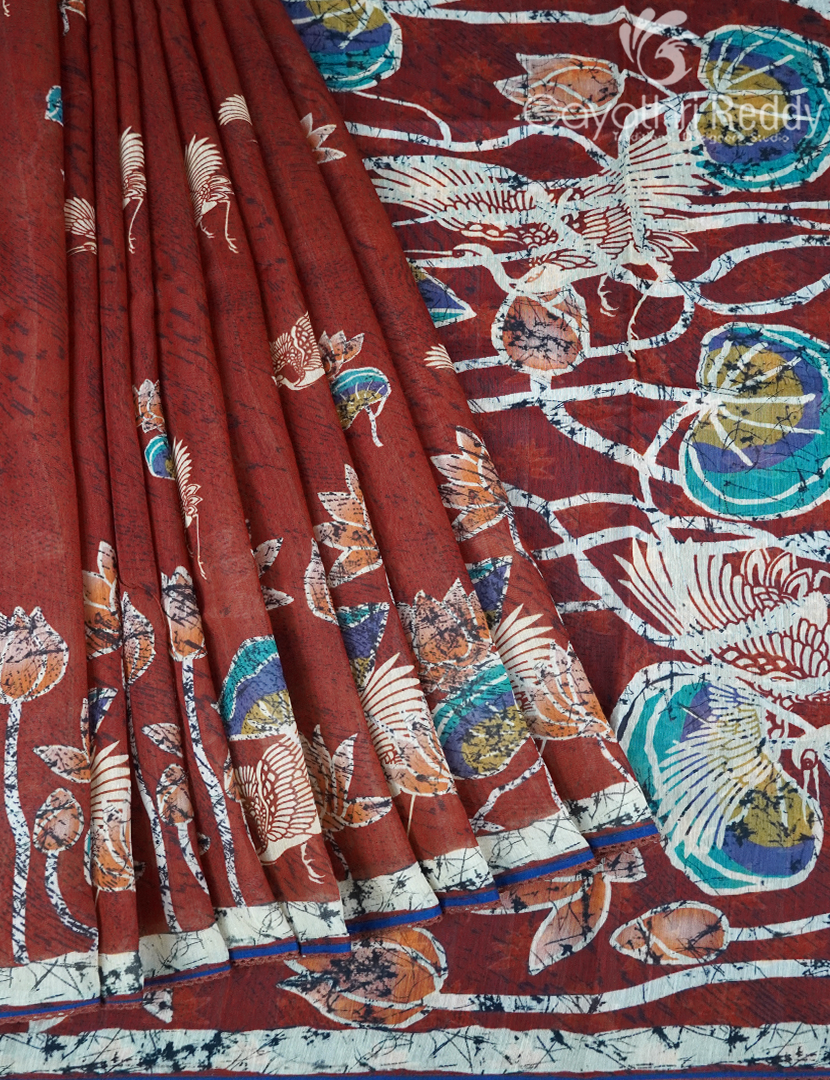 CHANDERI SILK SAREE-CPS1113
