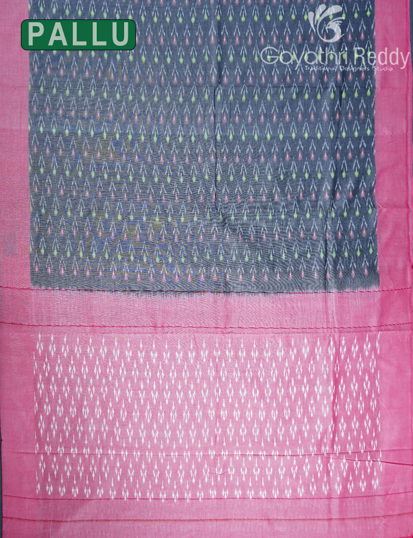 PURE IKKAT COTTON SAREE-IKC1083