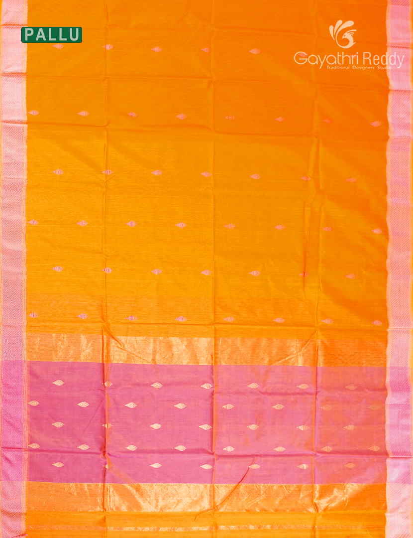 PURE CHANDERI BUTTA SAREES -CPS1216