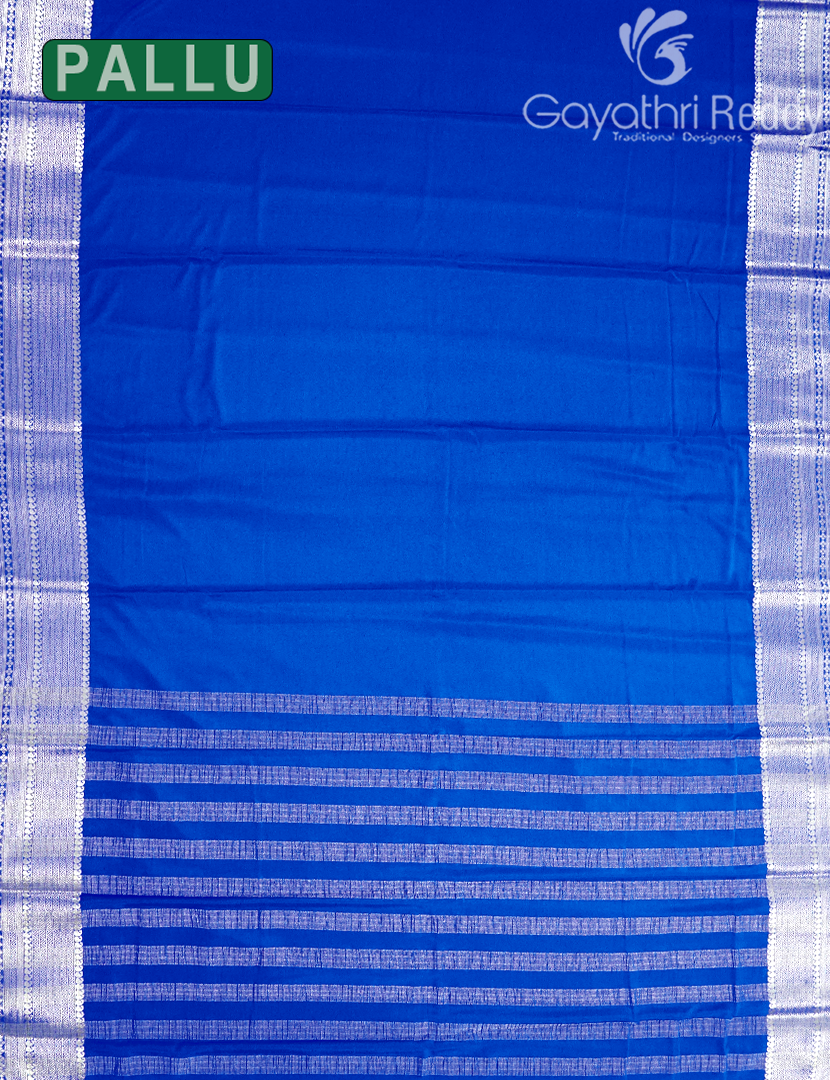 SEMI MYSORE CRAPE SAREE-SMC396