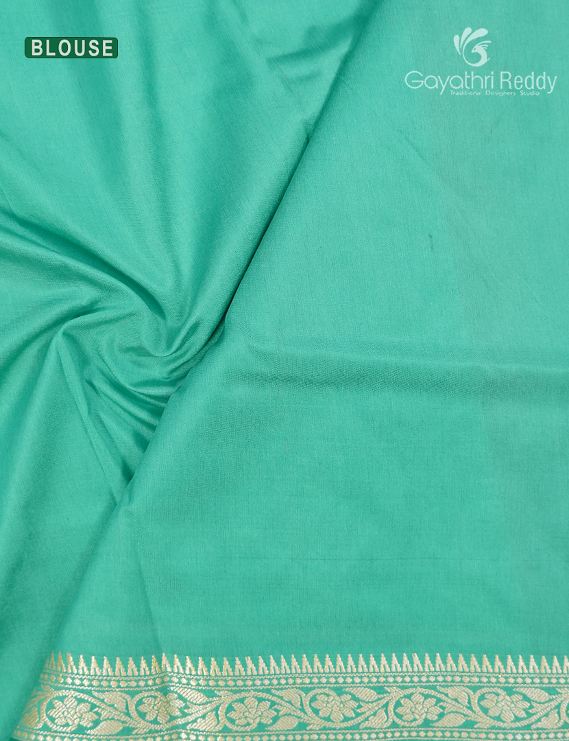 Semi Katan Silk Saree in Pastel Peach Pink