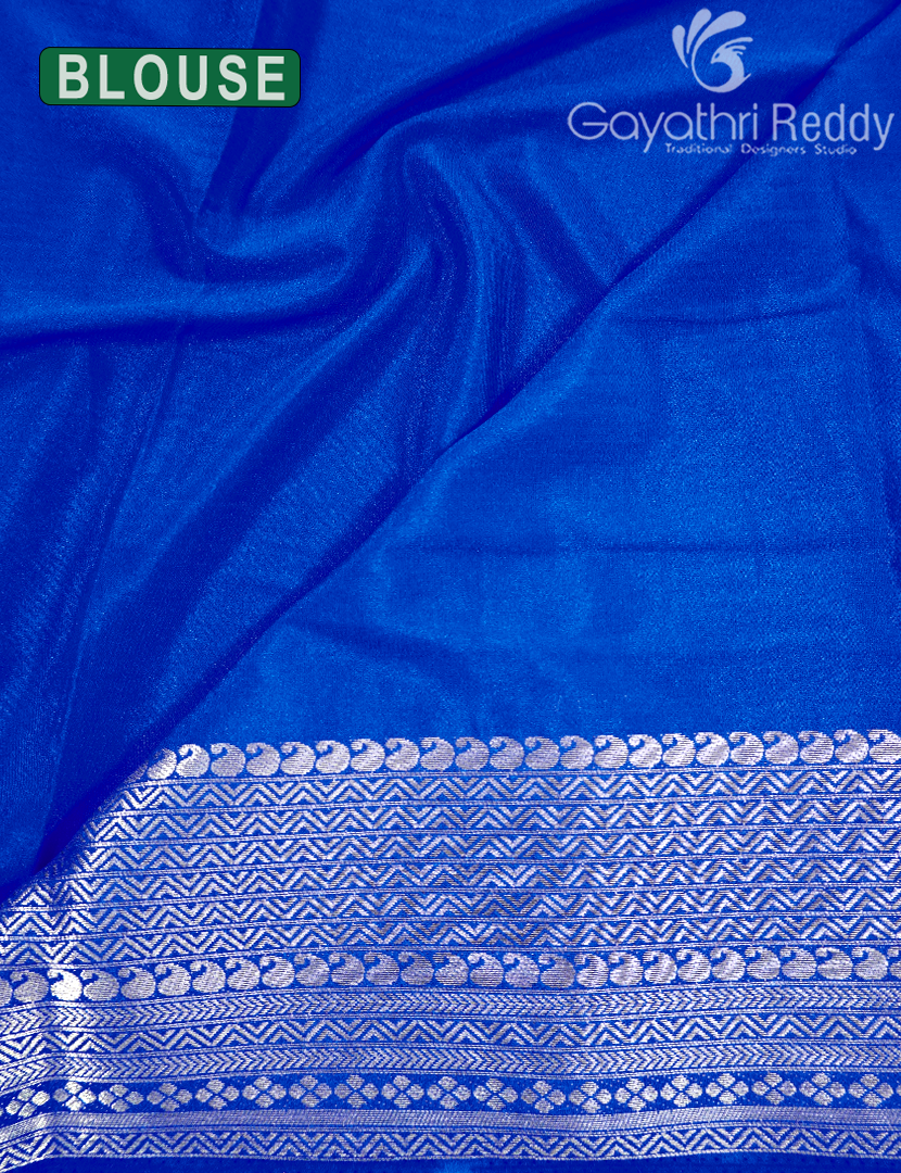 SEMI MYSORE CREPE SAREE-SMC396
