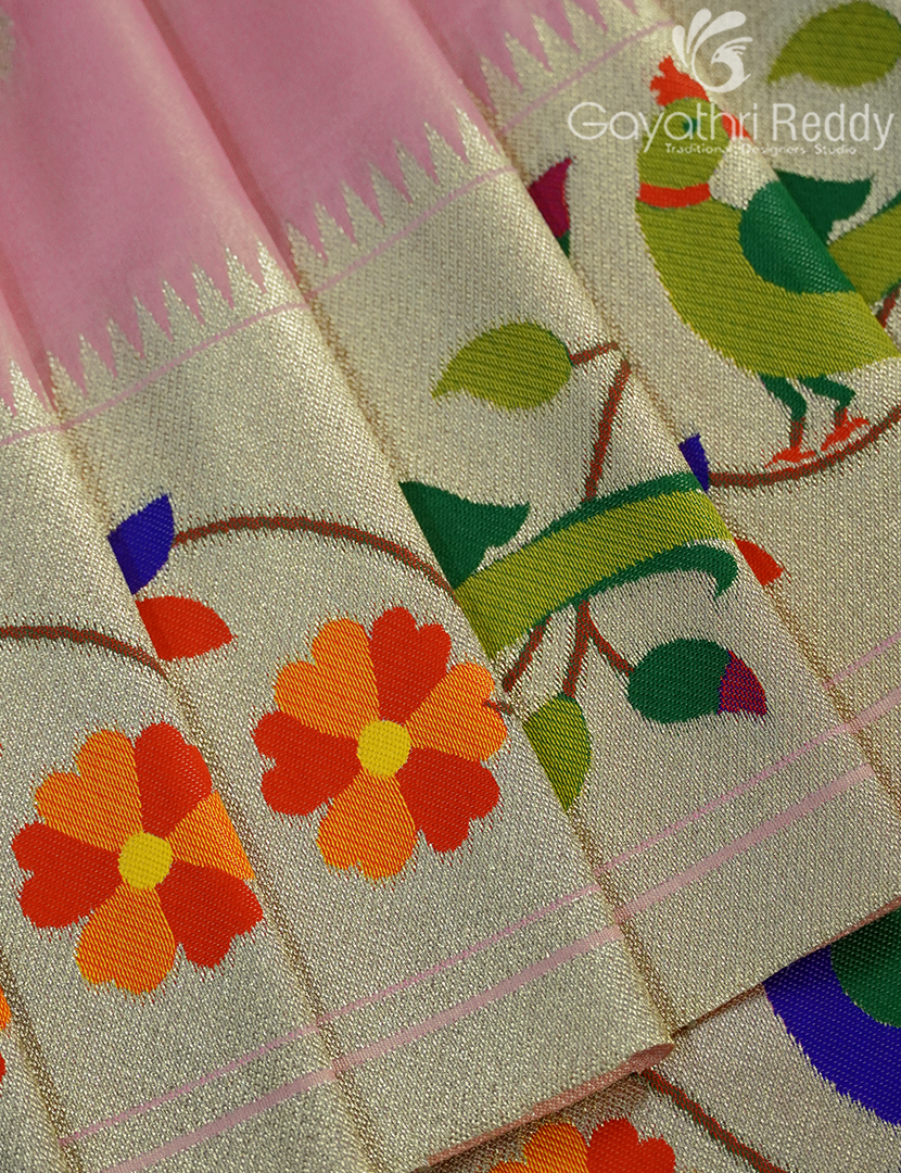 SEMI PAITHANI SAREE-SPS54